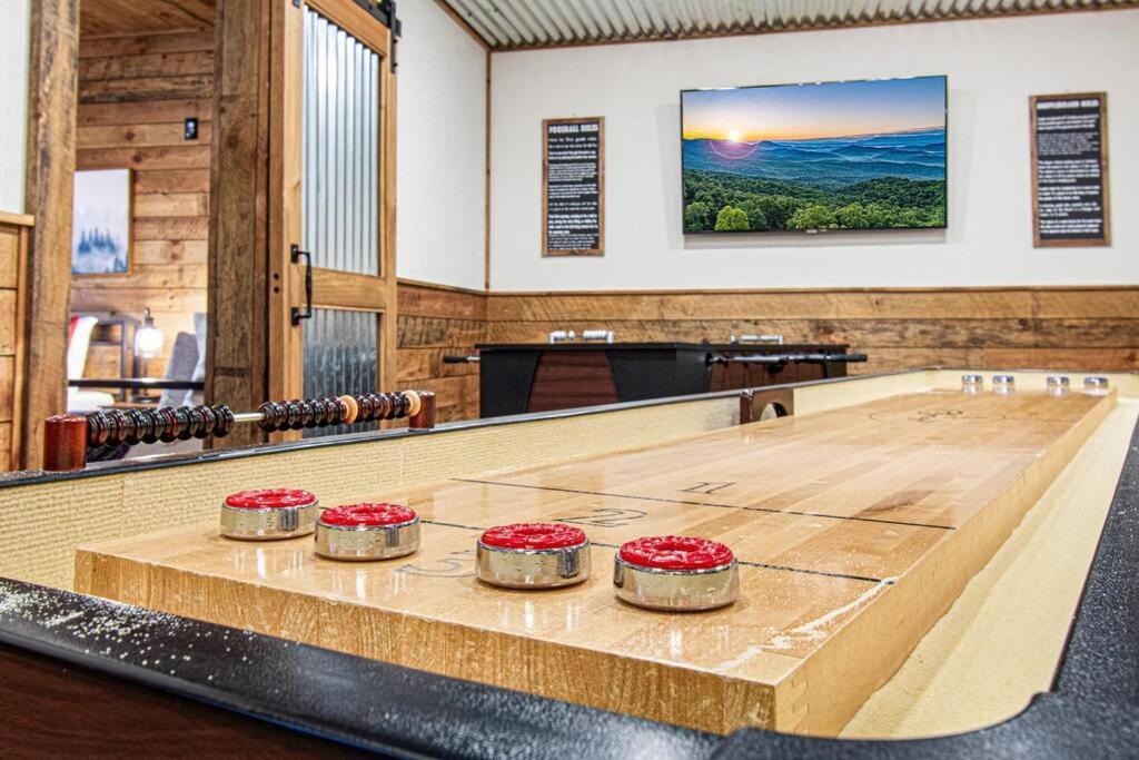 Cherry Log Summit Cabin By Bk Stays - Family Friendly - Playground - Game Room - Jacuzzi - Amazing Mountain Views ภายนอก รูปภาพ