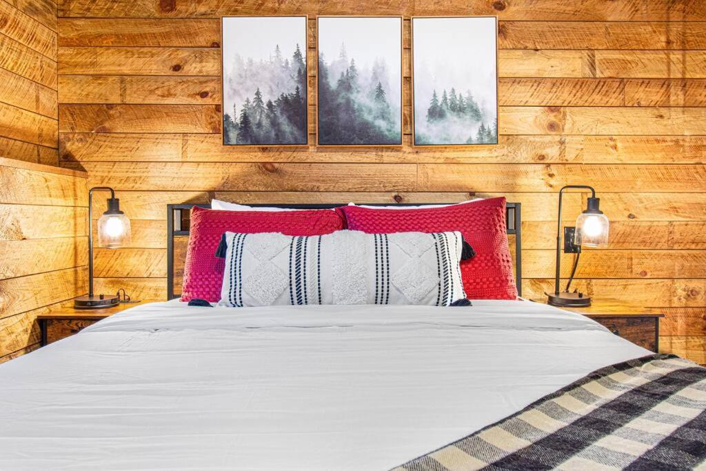 Cherry Log Summit Cabin By Bk Stays - Family Friendly - Playground - Game Room - Jacuzzi - Amazing Mountain Views ภายนอก รูปภาพ