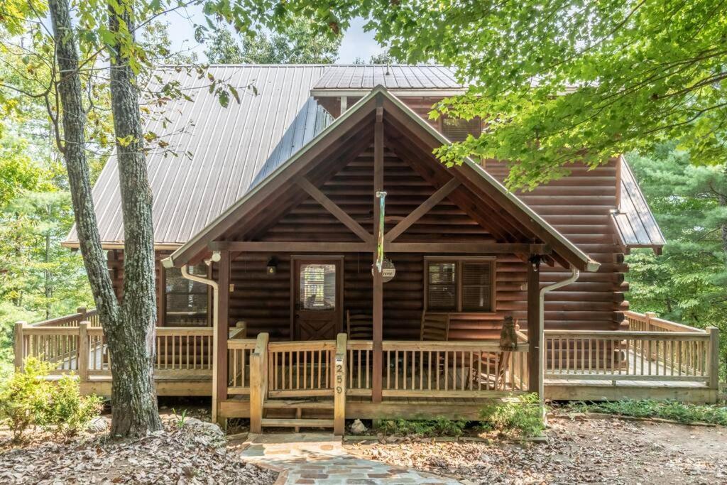 Cherry Log Summit Cabin By Bk Stays - Family Friendly - Playground - Game Room - Jacuzzi - Amazing Mountain Views ภายนอก รูปภาพ